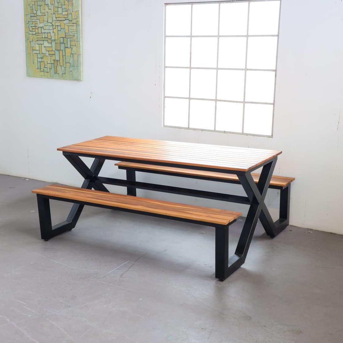 Prayush Outdoor Picnic Table